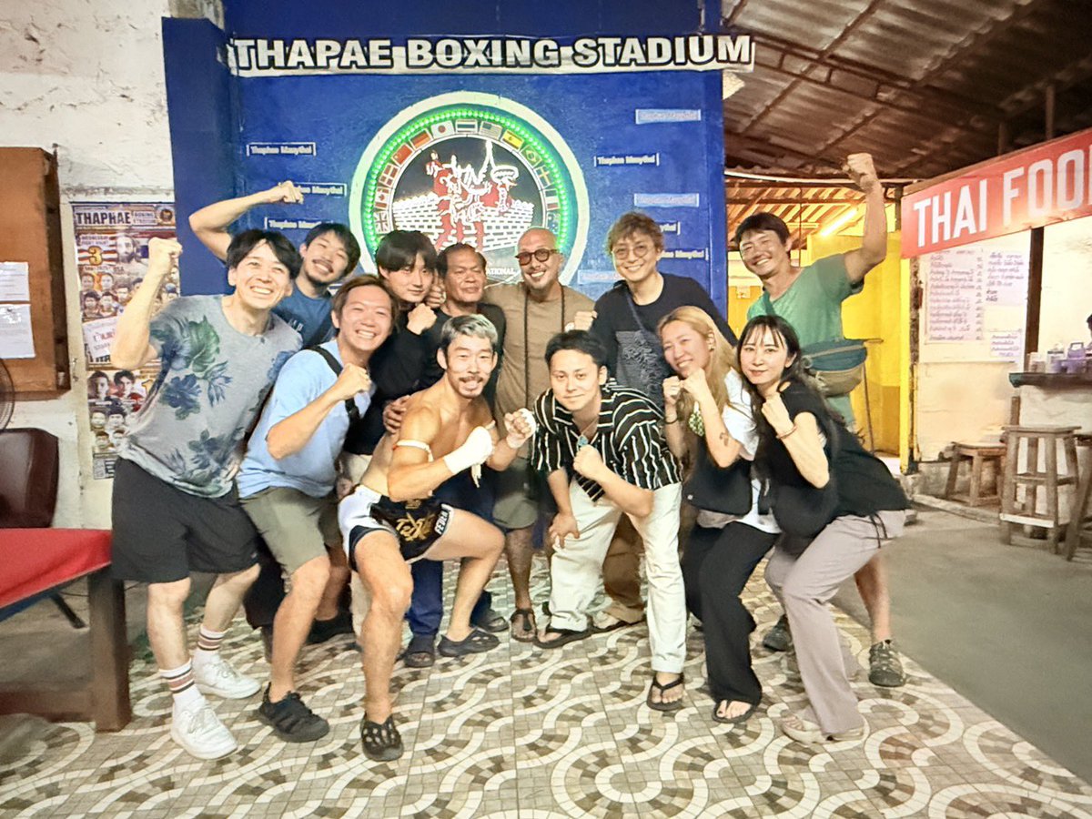 オカザーマン@🇹🇭チェンマイムエタイ修行中 tweet media