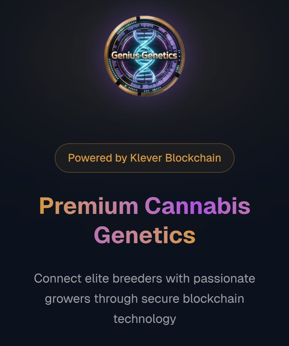 Genius Genetics tweet media