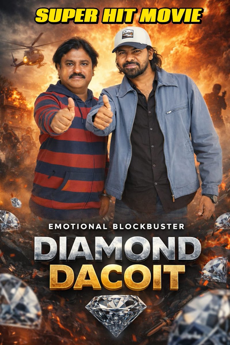 Sama_Gautham_'s tweet photo. Getting 3.5 /5 ratings from reviewers . #DiamondDacoit recieving very good reviews . Performances, Direction,Music stayed top notch. #EmotionalBlockbuster https://t.co/Wuauz4T6ua