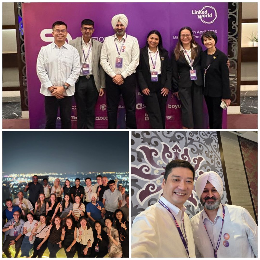 🚀 What an incredible experience at SME Solution Day Connect 2026 in Bangkok!

A big thank you to the amazing team at LinkedWorld for organizing such a fantastic event.

It was a pleasure connecting with everyone and being part of a platform that brought together innovation,