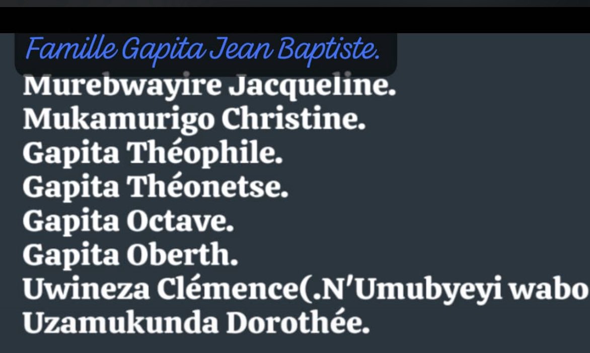 Hubert Sugira Hategekimana tweet media