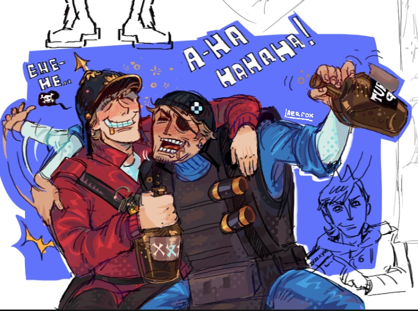 LaeRFoxHaha's tweet image. Classic Stupid Tom

For some reason I really like the idea of an Eddsworld and TF2 crossover....
#eddsworld #tf2 #teamfortress2