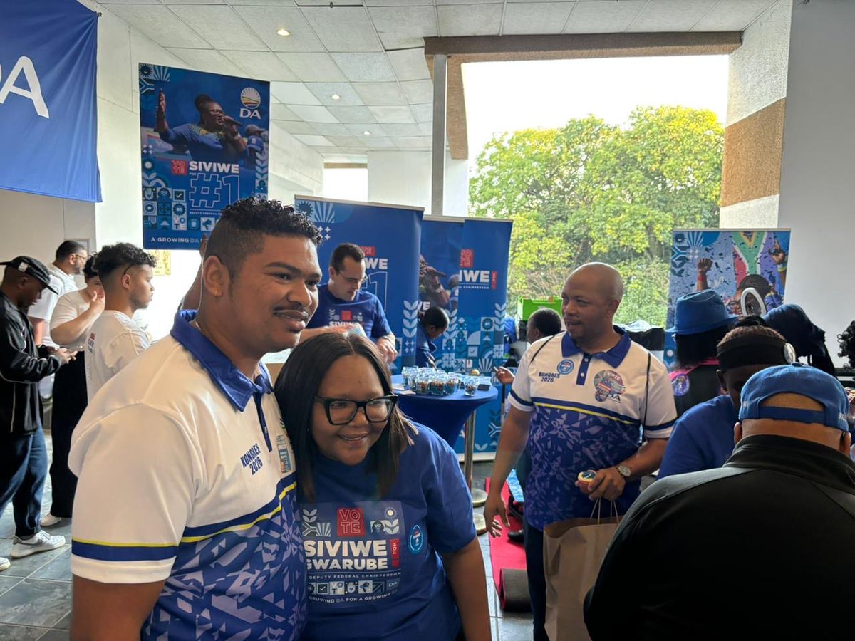 Siviwe_G's tweet photo. The 2026 DA Federal Congress has kicked off. Democrats will choose the policies and leaders who will determine the next 3 years of our party and indeed our country.
I have put my hand up for the position of Federal Deputy Chairperson because I truly believe that we need a Growing DA for a Growing SA.
#DACongress