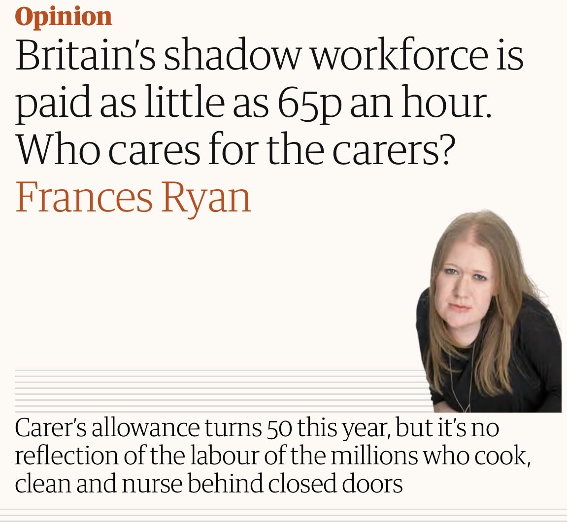 nulasuchet's tweet photo. Carers are the most underpaid, under supported, under appreciated members of our society - it’s beyond shameful 🥲 https://t.co/fueB4TeAhJ