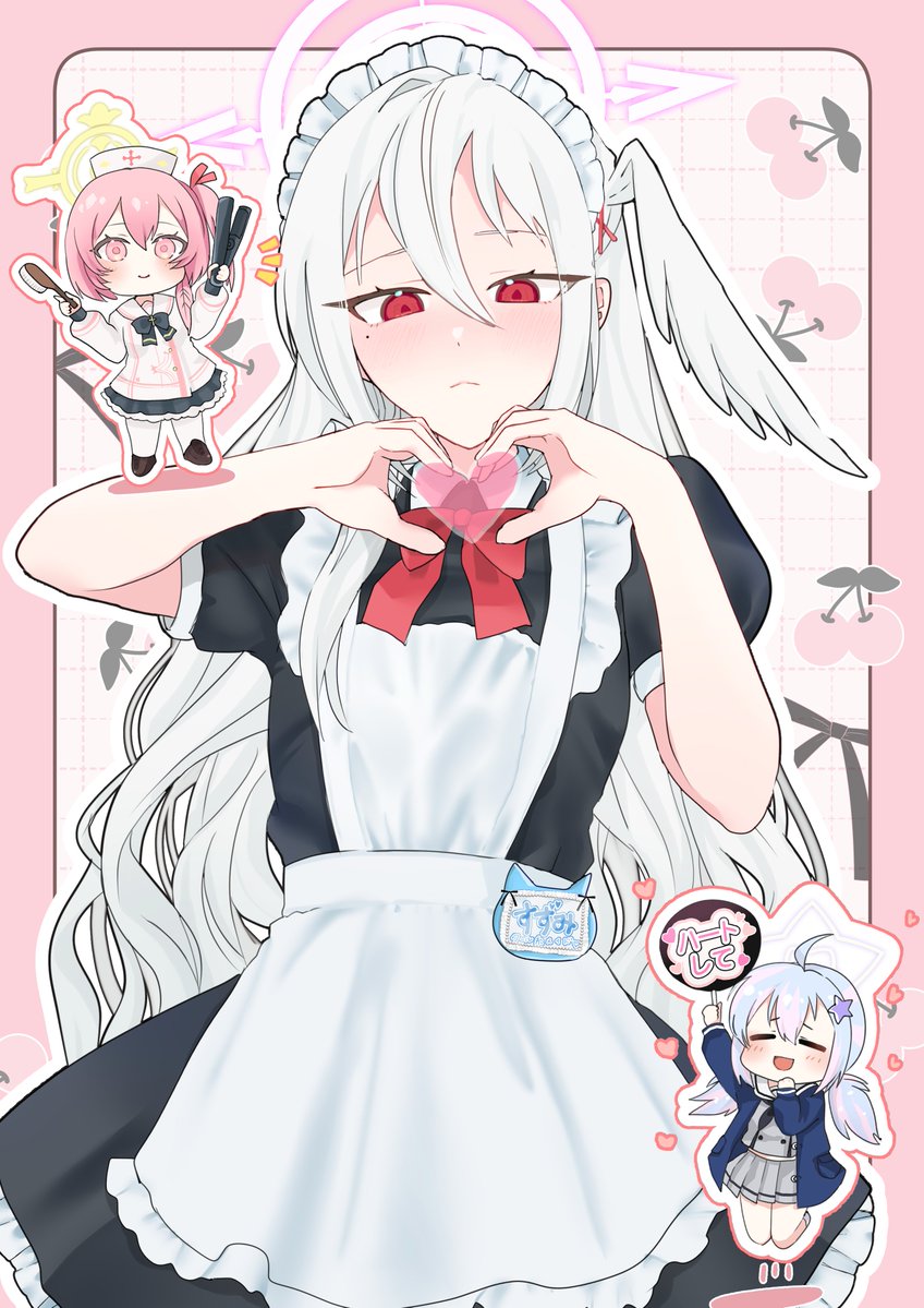 ちなみにこれが初めて書いたメイド守月 