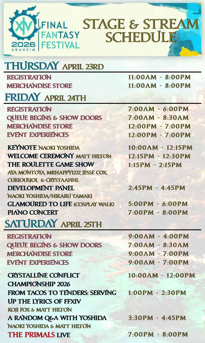 vivi 🪷🐟 🔜 FFXIV Fanfest tweet media