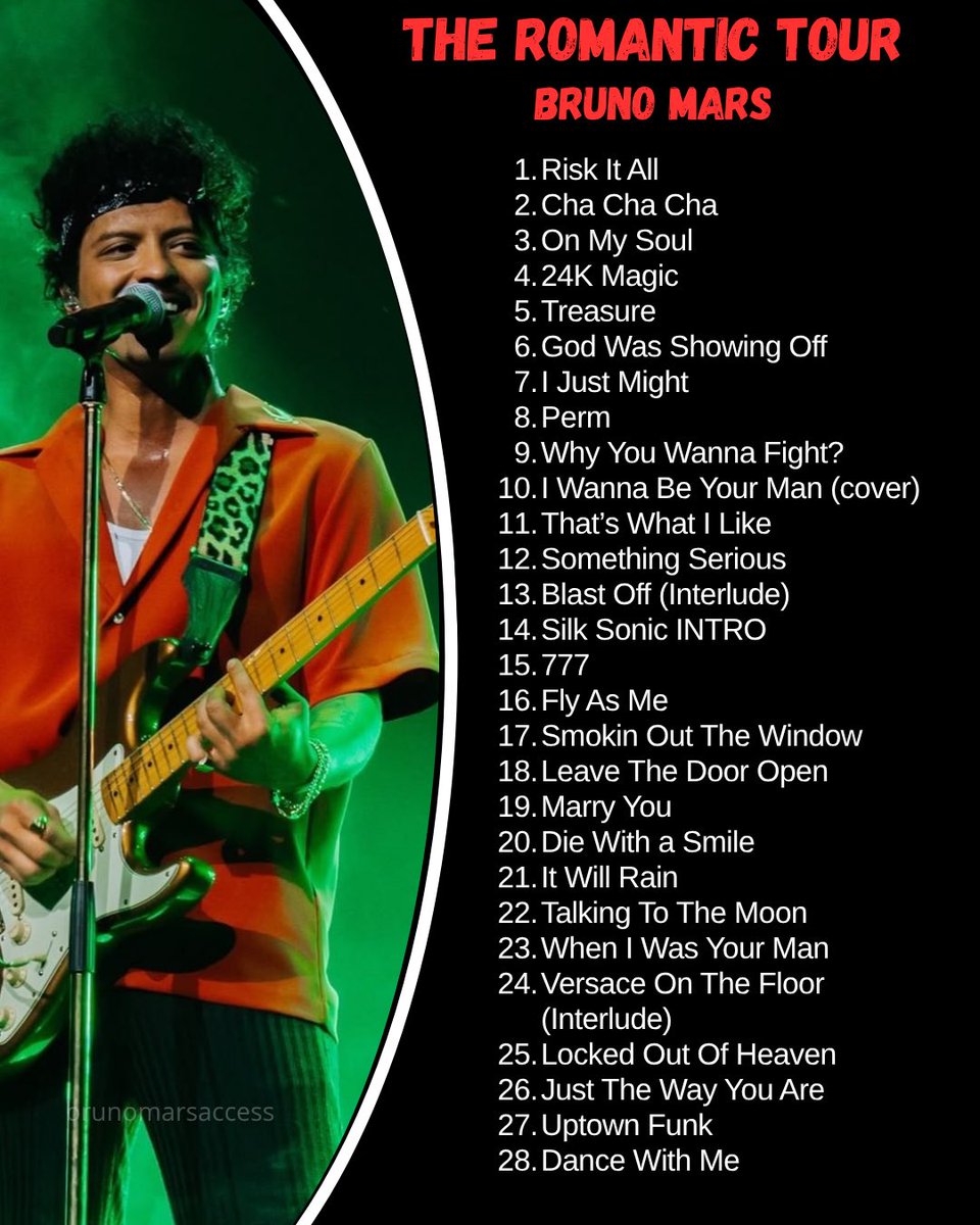 Bruno Mars Access tweet media