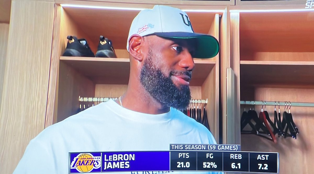 PurpGoldLakers's tweet photo. “He’s just a ball player. I think he was just put into a role throughout the course of his career, but he’s always just been a ball player. — I know a lot of people didn’t watch him throughout his thing, but I had the luxury of it because he actually played in my AAU team. And we played him in all different positions — he does so many more things. He can rebound the ball, he can make plays, obviously he can shoot, but so many more things.”

Lebron showing love to Luke Kennard