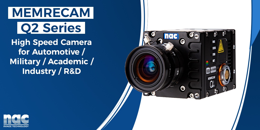 nacImageTech's tweet photo. See more; set up less. The MEMRECAM Q2m pairs compact size with mobile control via MLink Mobile, so you can frame, focus, and analyze on the go, no PC needed.  Try remote control in the field today: https://t.co/iWrEXANauD https://t.co/2l5TL2kXmw