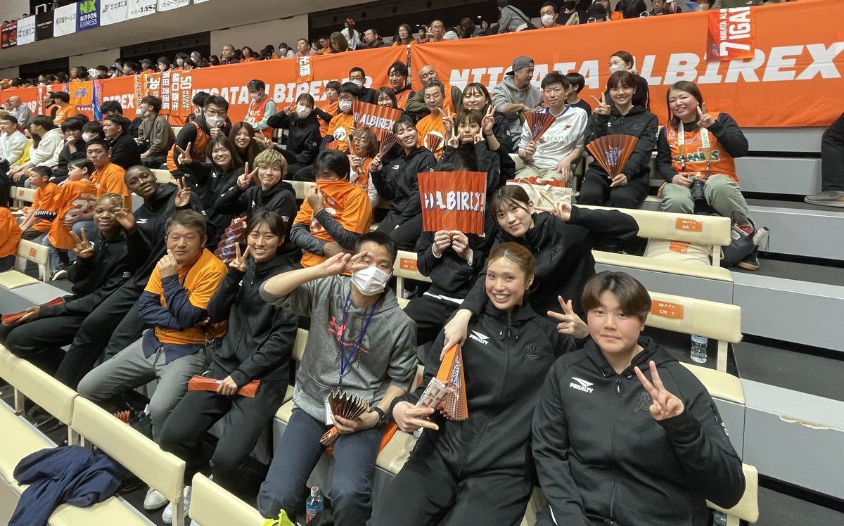 新潟アルビレックスBB🏀 tweet media