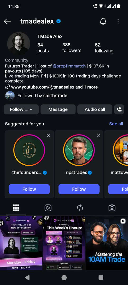 FasRealTrader's tweet photo. @TMadeAlex @TradingLucid Congratulations 😍
All task completed ✅ https://t.co/frDYtvTf9h
