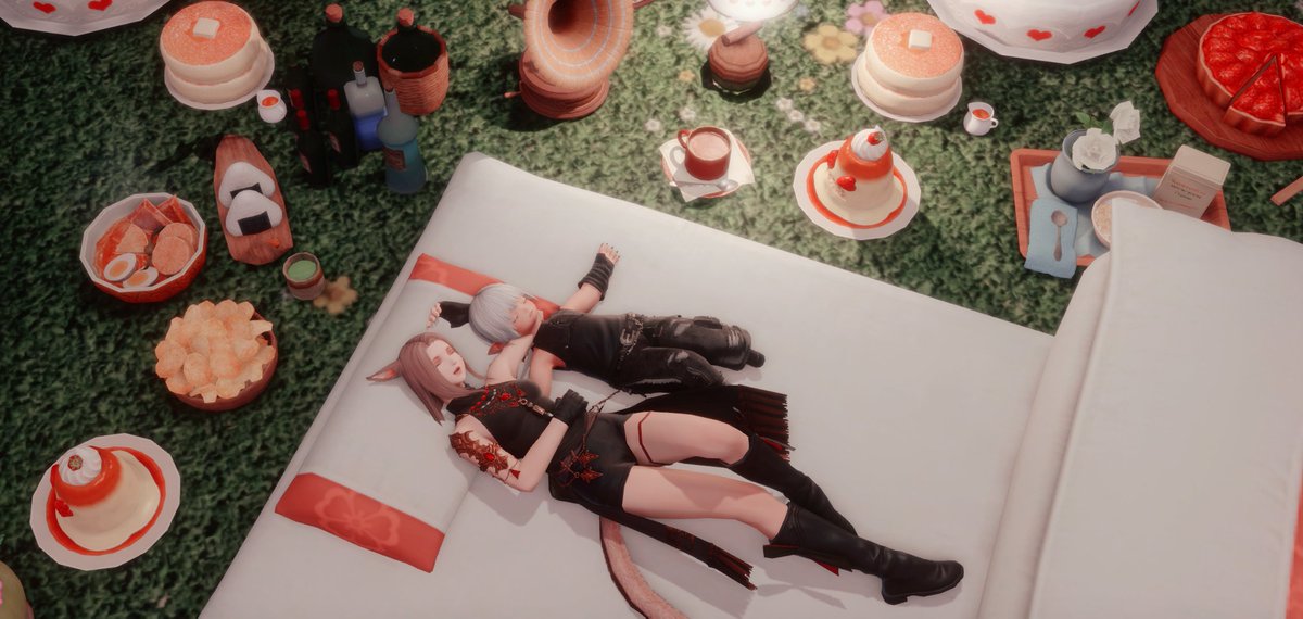 핑크 감자를 기다리며.. 걸나파 후 쿨쿨