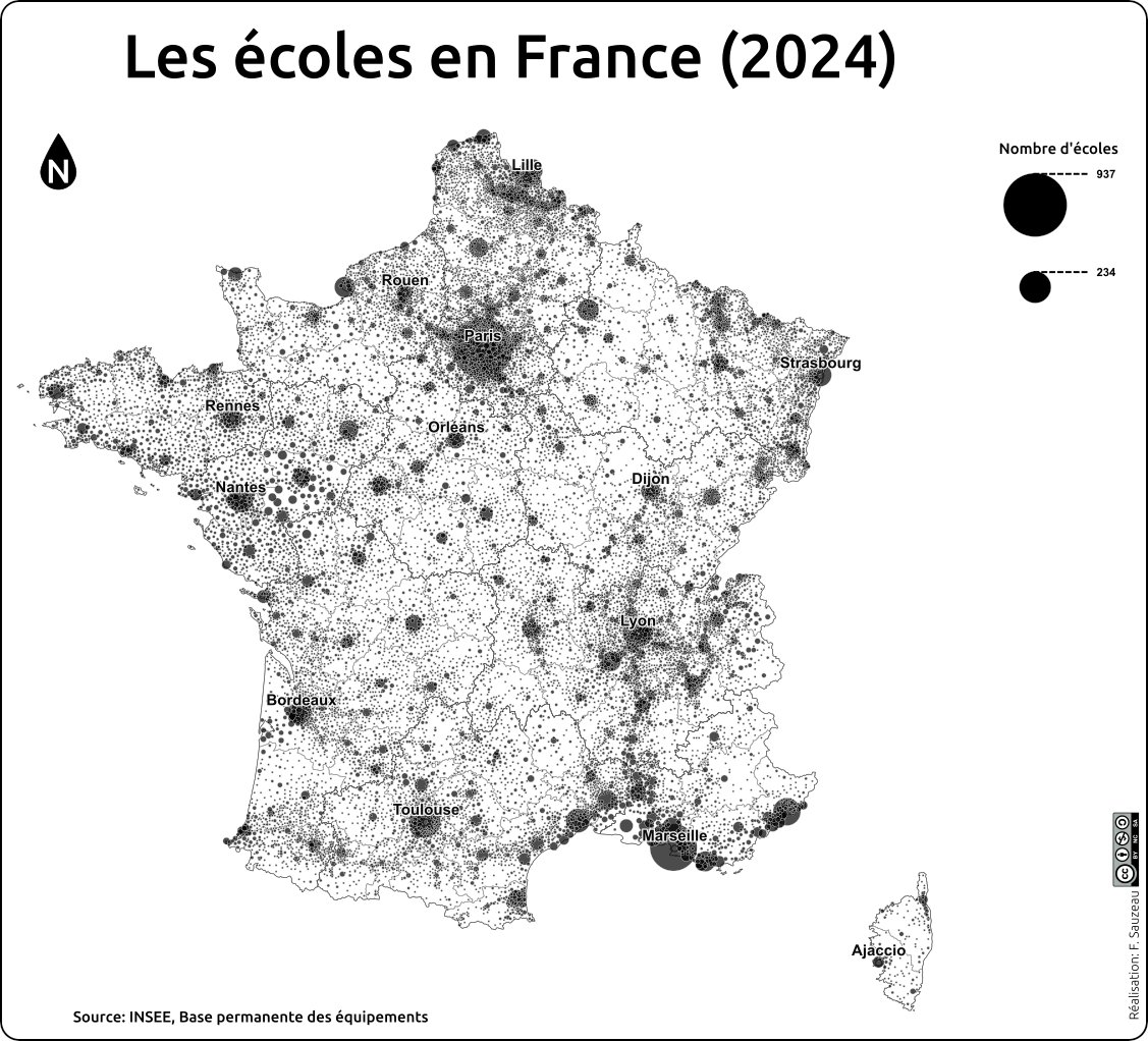 AtelierHGSempai's tweet image. [Carto] Les écoles en France en 2024
#TeamHG
hgsempai.fr/carto/2026/04/…