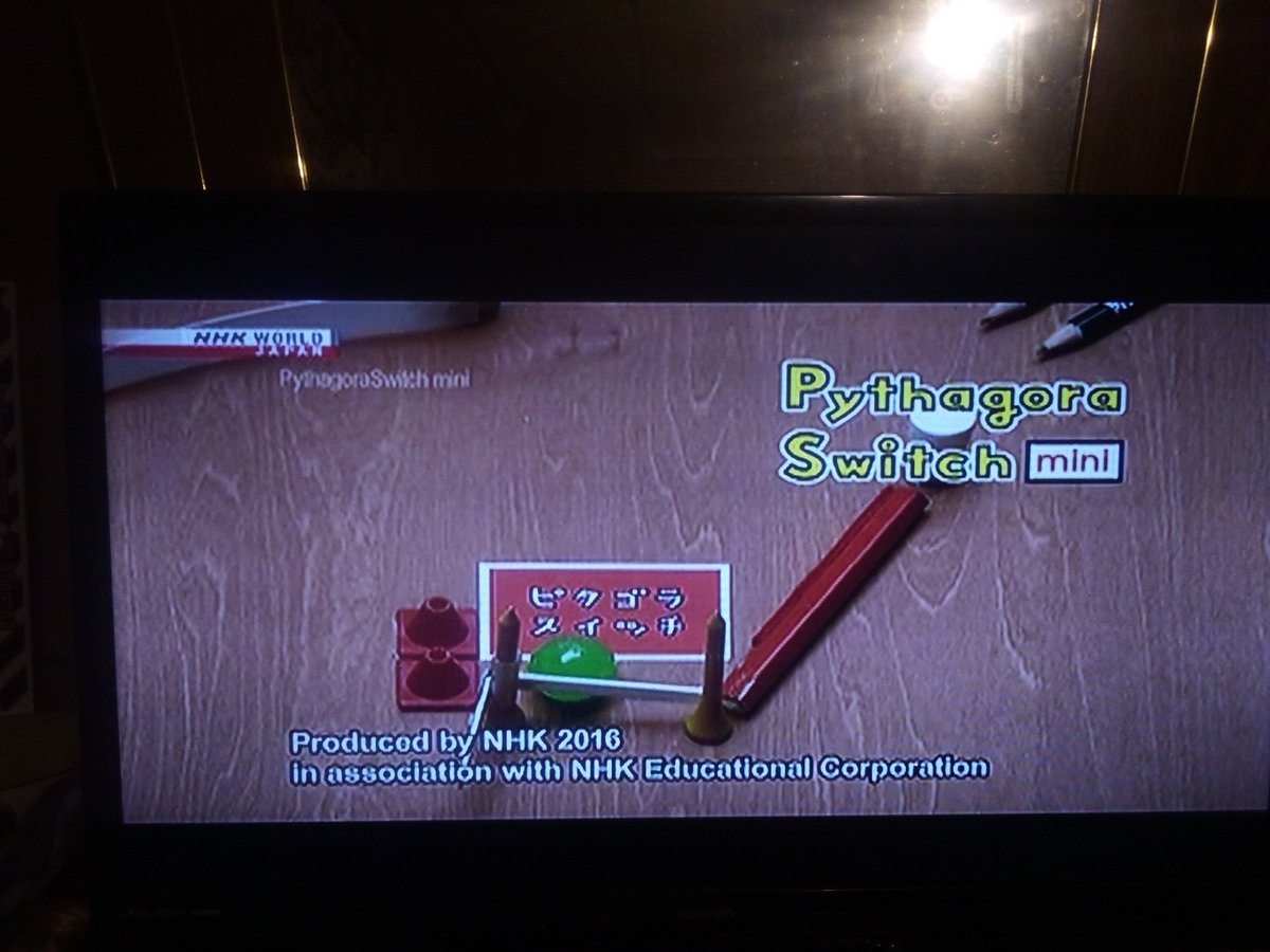 PitagoraSuicchi's tweet photo. ピタゴラスイッチ。
ピタゴラスイッチミニ 英語バージョン だよ〜〜〜。
まきじゃくのジャック。
こんなことできません。
装置No.135 ピンボール。
おもしろい〜〜〜。
#ピタゴラスイッチ #ピタゴラスイッチミニ #PythagoraSwitch #PythagoraSwitchMini #nhk #Eテレ #nhkworld
- リタちゃん。 https://t.co/t6HicLdcZn