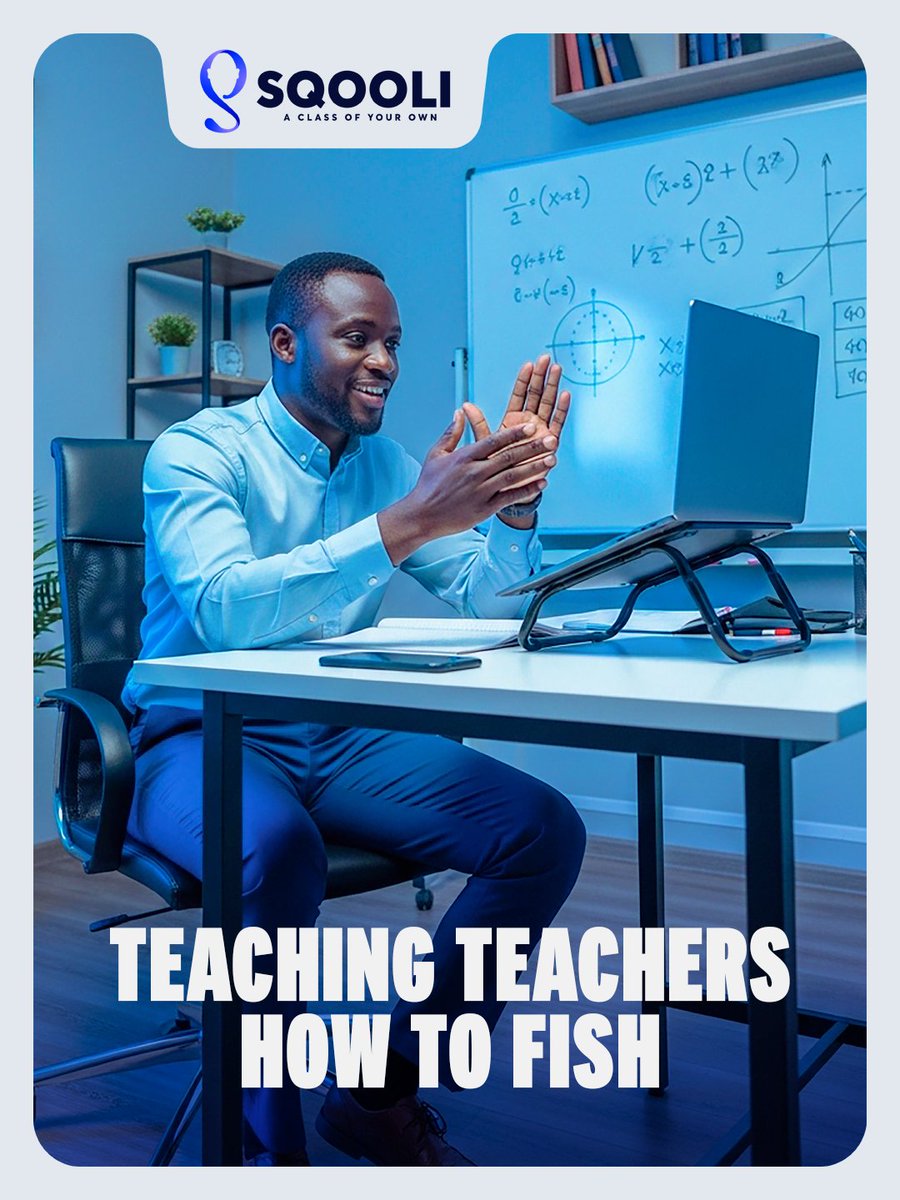 sqooliltd's tweet photo. You spend your career giving other people the tools to build their futures. You teach them how to think, how to solve and how to keep going when things get hard.  Sqooli finally turns the lesson around.

#Sqooli #AClassOfYourOwn #DigitalSchool #elearning #eteaching https://t.co/nJ3AAKmQC6