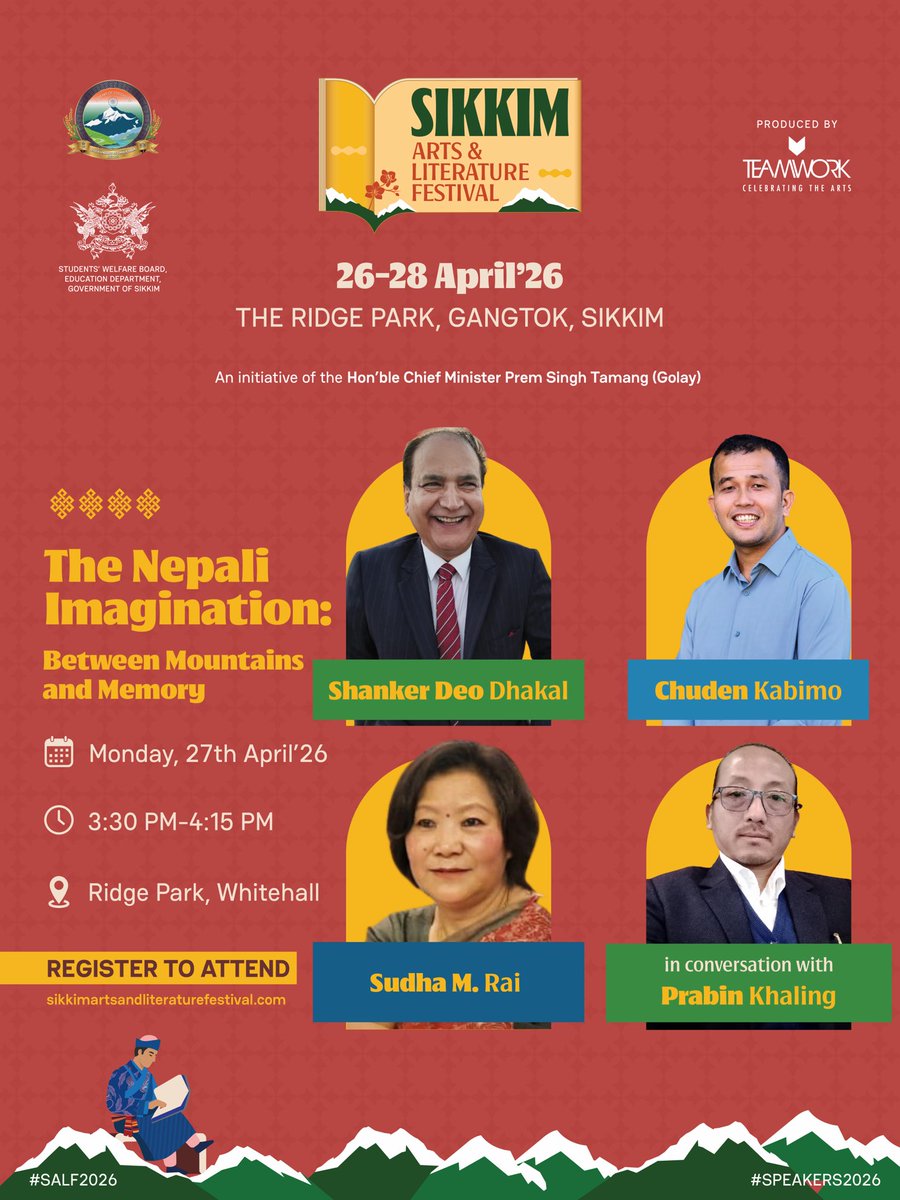 Sikkim Arts and Literature Festival tweet media