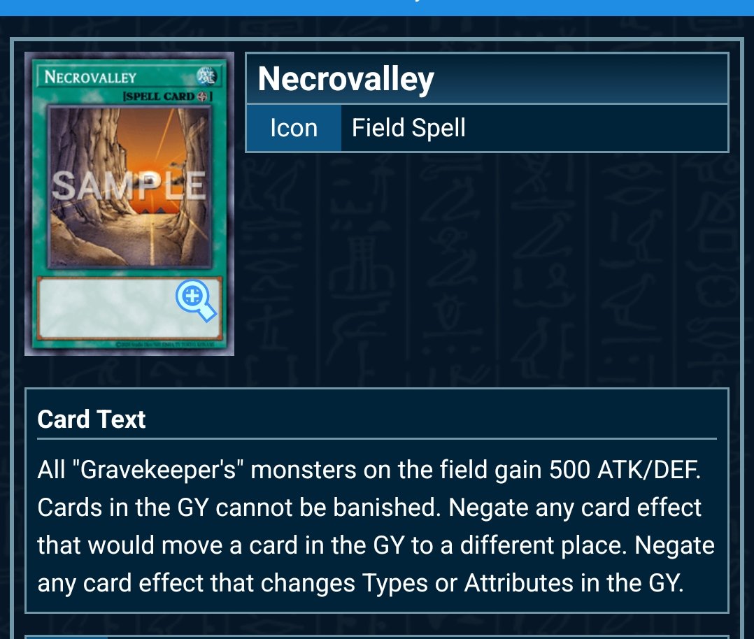 Abard93's tweet photo. @NaughtyKestrel @Review_bra Yeah necrovalley had to be errataed a few times, but now it seems pretty clear to me https://t.co/6D4LMRWTtB
