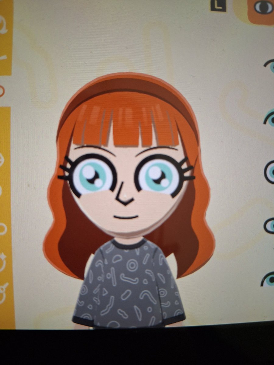willas_clair's tweet image. i realise i never showed off my wenclair miis from the tomodachi life demo but have big ol' eyeballs agnes