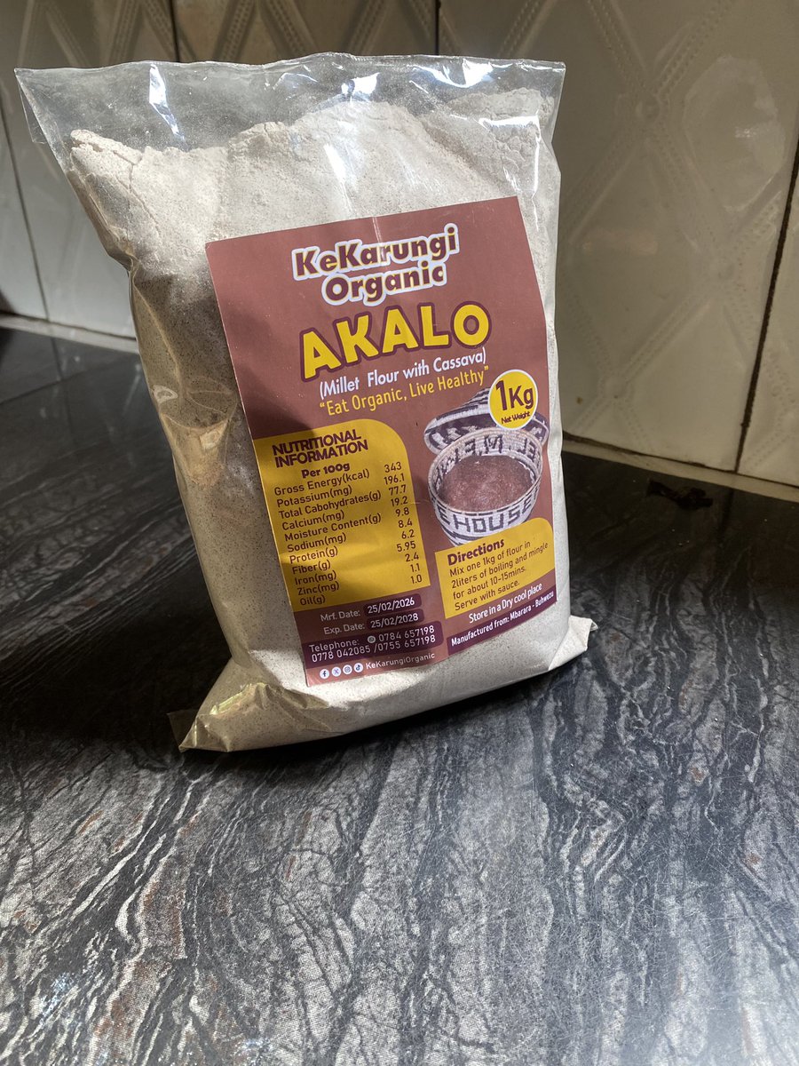 KeKarungi's tweet photo. BENEFITS OF MILLET FLOUR
1.Aids in weight loss
2. Keeps blood glucose in check
3. Fights out cancer cells
4.Improves digestion.
5. Keeps you filled for longer
6. Heart friendly. https://t.co/MR0dXxGFLp