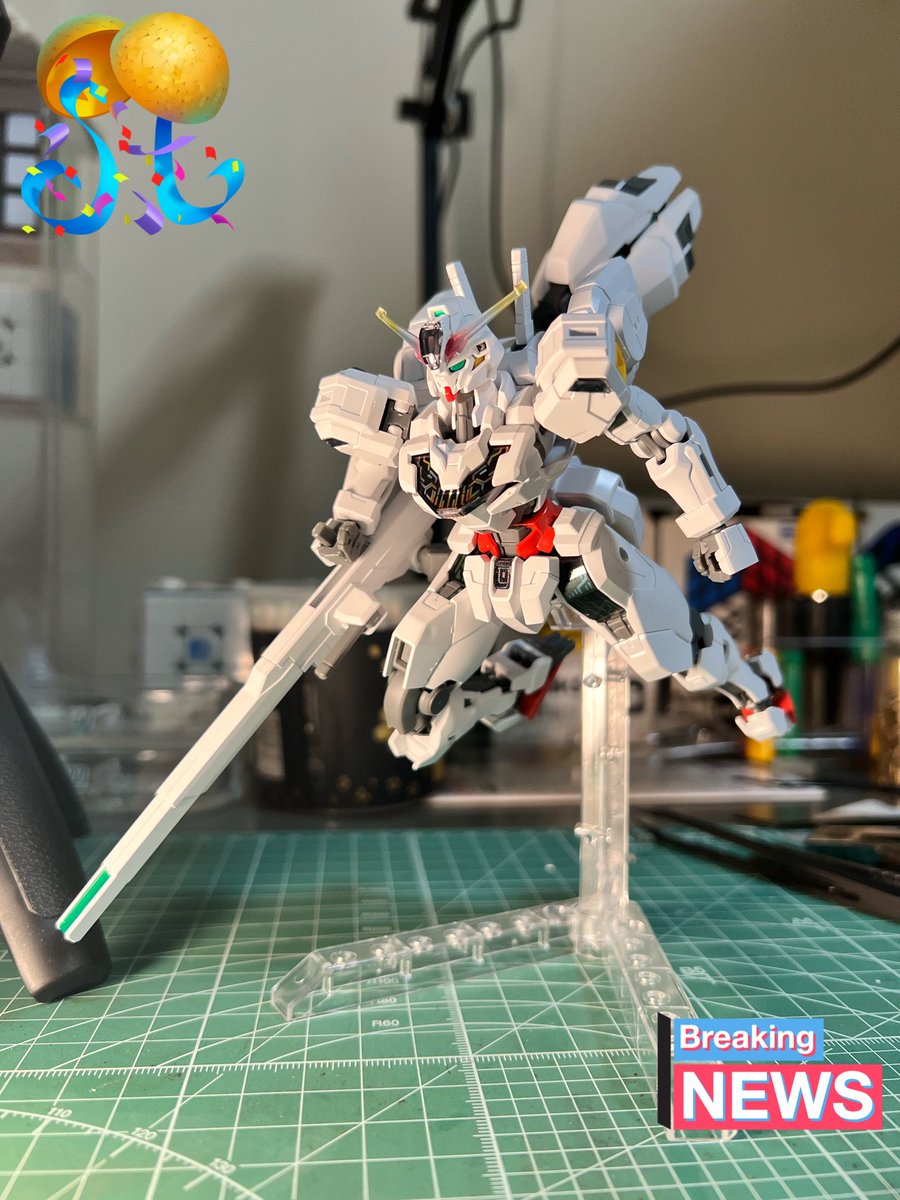 trim_exec's tweet photo. #キャリバーン 素組み完了 (ハイマーニューバモード時) 🙌良き🫡
#エアリアル #ガンプラ #ガンダム #gundam #calibarn https://t.co/YOtunnTBpS
