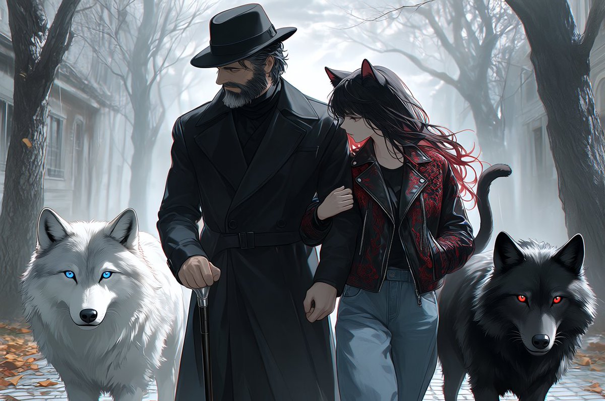 Good morning my dear Soulmates and Friends 🙏🏼☕️☕️☕️

Today we start the day with a walk in a Alley ☺️ the weather is cloudy but it’s nice to walk with our loved ones 🖤

I wish you all a wonderful day and take care of yourselves 🙏🏼☺️

#PixAI