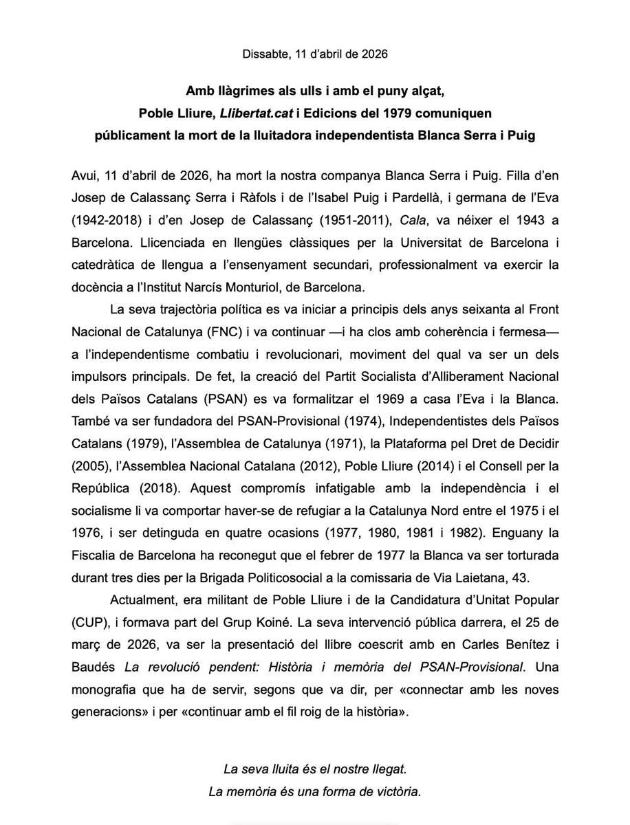 Poble Lliure tweet media