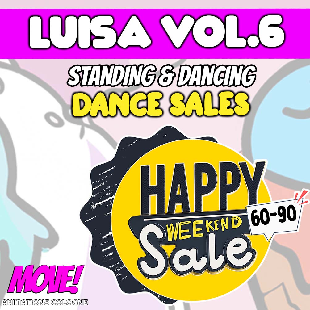 MOVEAnimations's tweet photo. ♀ Luisa Vol.6 Dance/Stands 90L$
♀ Luisa Vol.6 Rares available 
MOVE DANCE HUD: https://t.co/ixHR4WDZuw
Visit the Store:
https://t.co/AWh91S06Al
▼▼▼▼▼▼▼▼▼▼▼▼▼▼▼▼▼▼▼▼▼▼▼▼▼▼ https://t.co/fXF3p2UDaC