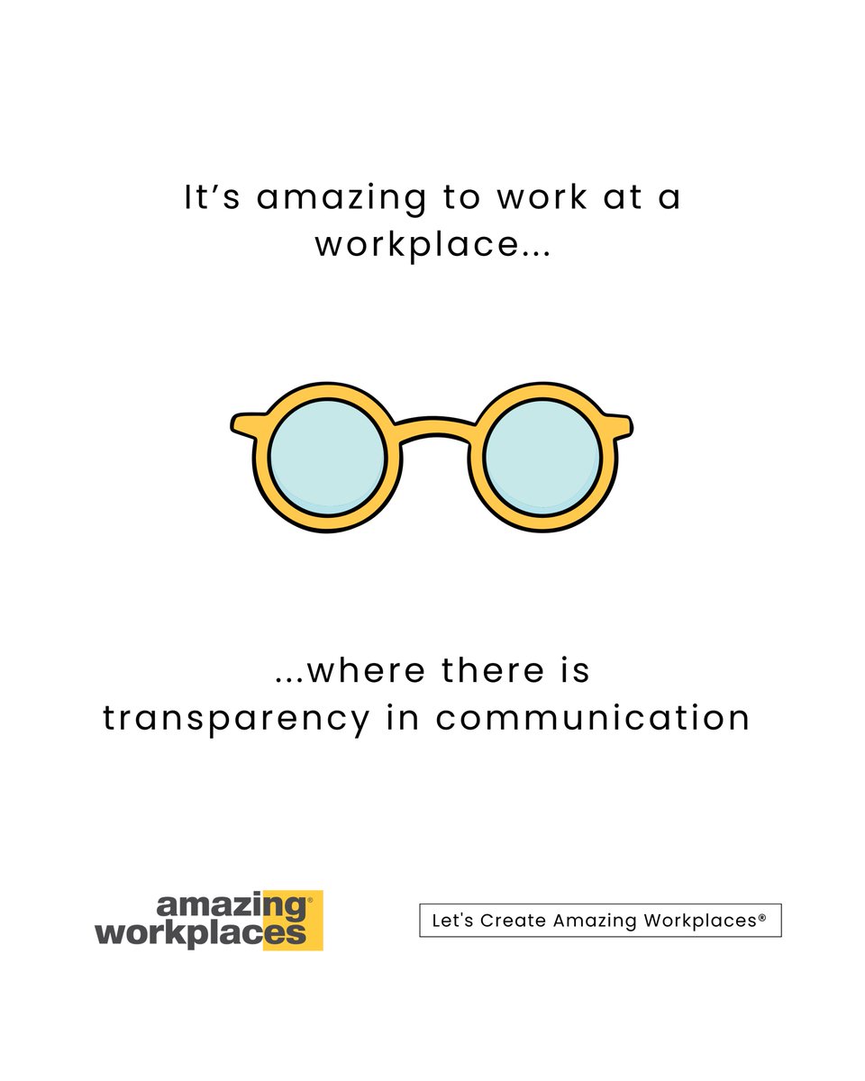 hr_amazing's tweet photo. Amazing workplaces encourage honest and open conversations. Clear communication creates alignment, trust, and stronger teams.⭐
Build a workplace rooted in transparency.
🌐https://t.co/HQsYvHi783
#OpenCommunication #Leadership #WorkplaceCulture #AmazingWorkplaces https://t.co/xRWSPnSkGy