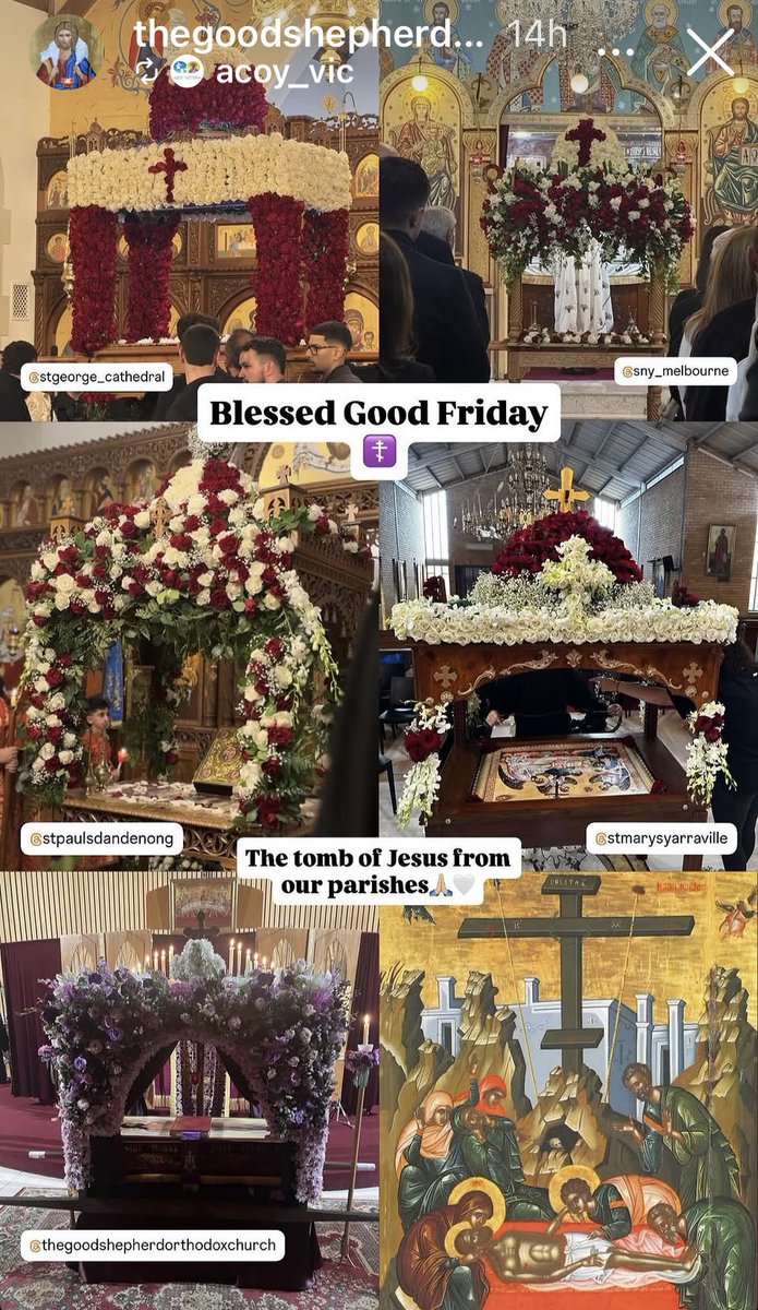gsorthodox's tweet photo. Good Friday ☦️ https://t.co/ZNGy3Fp6jO