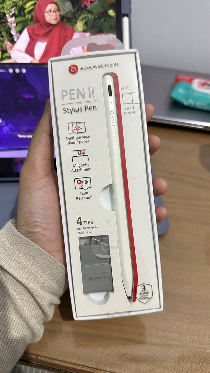 implutooo3's tweet photo. WTS Stylus Pen ADAM
Only 350k! (harga beli 999k)

ORIGINAL BELI DI IBOX
bisa dipake ke ipad atau tablet
+3 extra tip
alasan jual : ga pernah dipake lagi
bisa co oren yaa, disini : https://t.co/HP3MVEKgbz

#zonabu #zonauang #preloved #styluspen https://t.co/zjMhtfA0UP