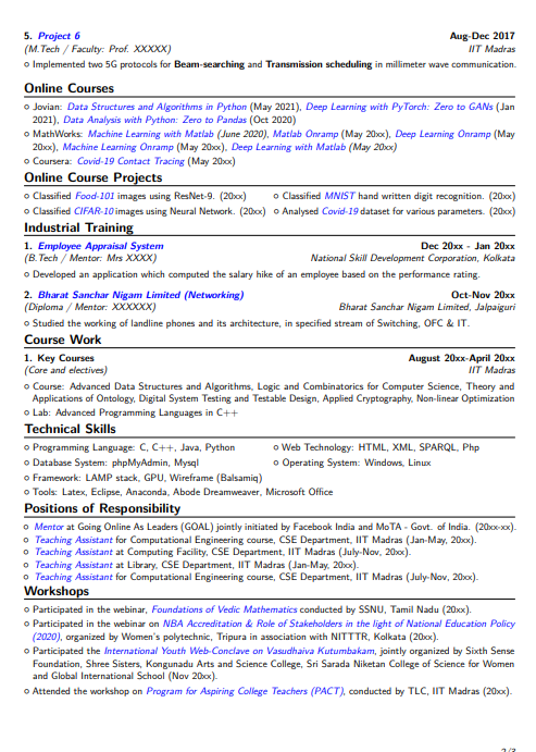 imNiKkiiY's tweet image. IIT Madras Resume Template   grab it for free.

2-page format. LaTeX. Clean, professional design.
You can edit it directly on Overleaf   no installation needed.
Link 👇
 overleaf.com/project/69d9e9…

Save it. Share it with your batchmates.
#Resume #IITMadras #CareerTips #Students