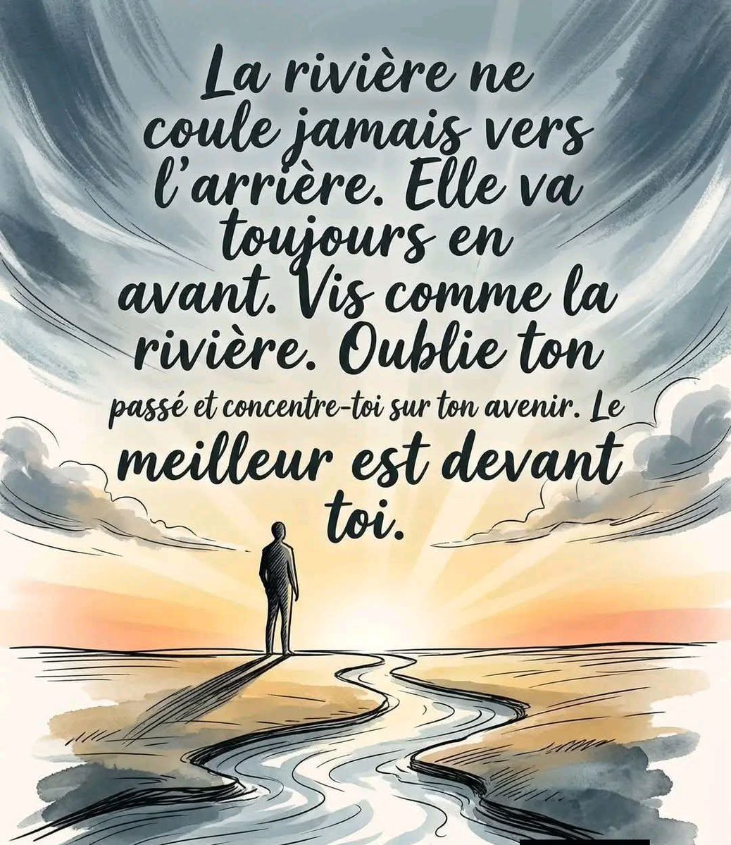 Macximus59's tweet image. Bonjour 😊

Ne regarde pas derrière toi avec regret, regarde devant toi avec courage. Ce que tu cherches n’est pas dans ton passé, mais dans les pas que tu n’as pas encore faits.

#motivation #citation #inspiration #reussite #avenir #courage #positif #confianceensoi