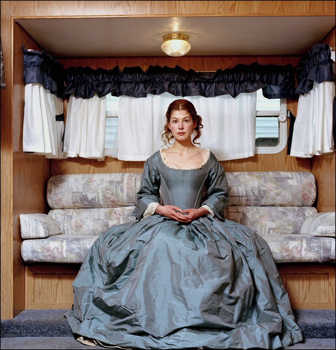 Rosamund Pike on the set of The Libertine, 2004

Photos by Rachel Lum