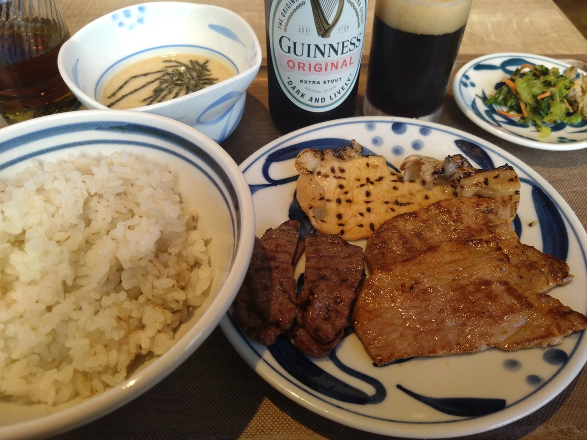 暑いので、つい…