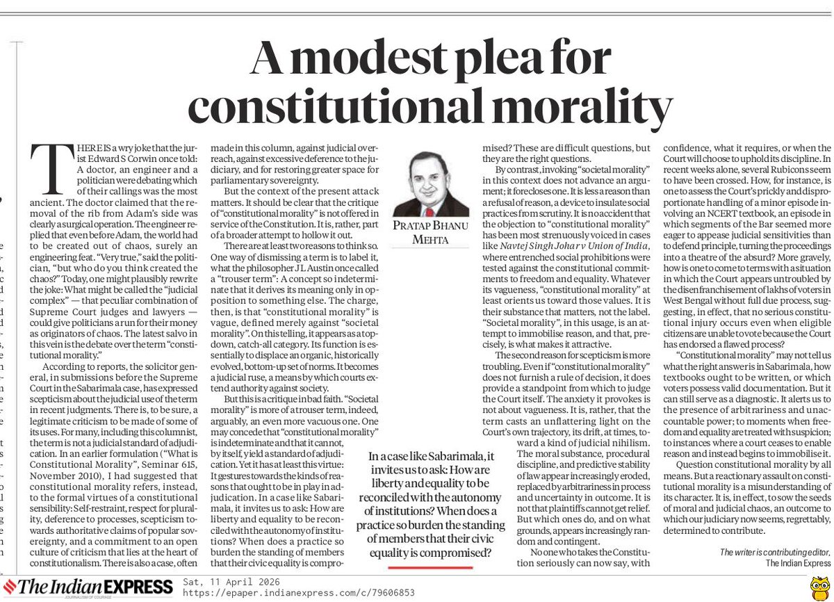 Pratap Bhanu Mehta tweet media