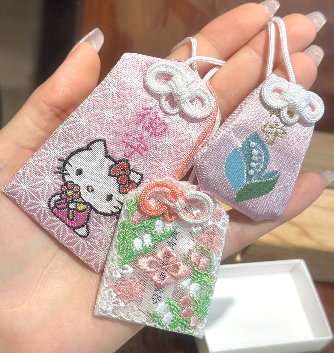 mimidiann's tweet image. i see your cute omamori and i rise you todays finds