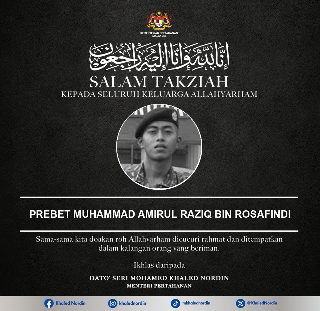 Khaled Nordin 🇲🇾 tweet media