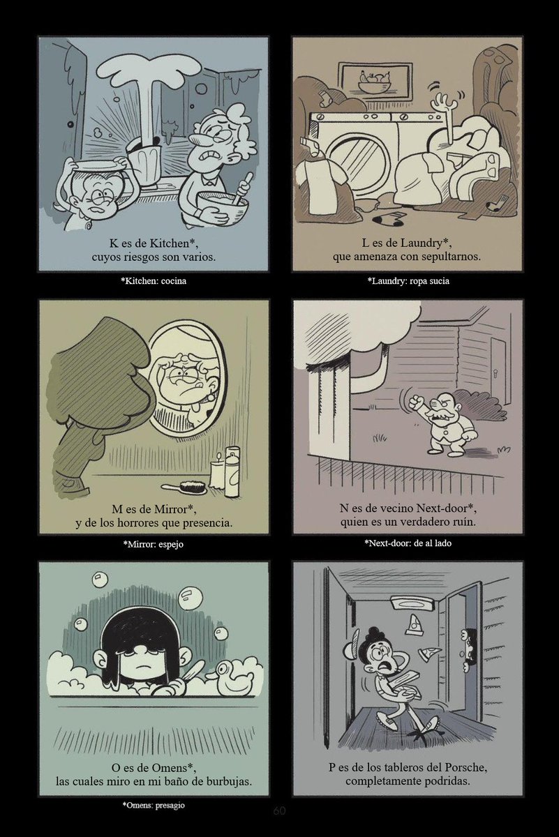 LinneausArt's tweet image. Cada una de estas pequeñas tragedias representan no solo el caos de la casa Loud, sino que son referencias un poquito macabras al cuento que mencioné.

Traductor: @AncellotLord
#TheLoudHouse #LucyLoud #LincolnLoud #LoudSisters