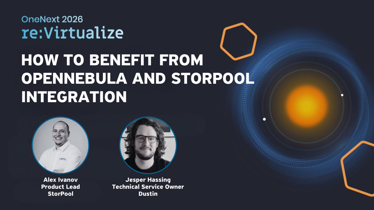 StorPool Storage tweet media
