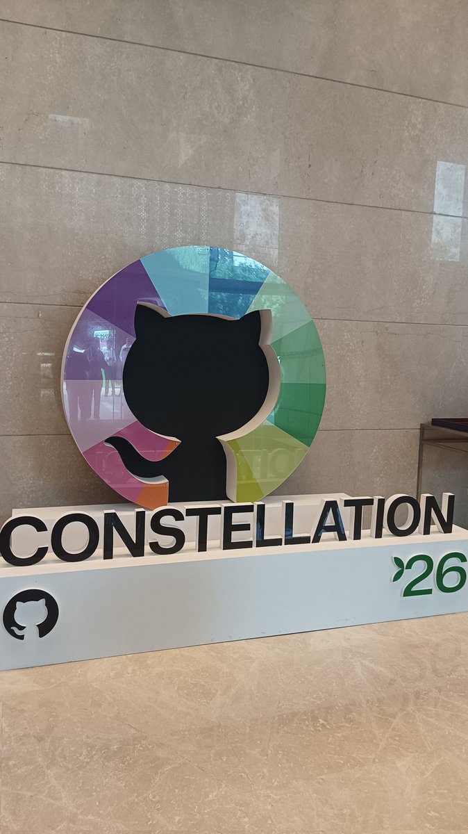 jhaapoojaa's tweet photo. at  GitHub Constellation'26 
#GithubConstellation https://t.co/bWngO2Tti1