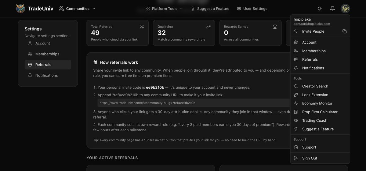 Hey #friendsofhopi!

You already love #goldbach — now turn that love into real rewards.

Every time you share your unique referral link and a friend upgrades, you get:
✅ Great rewards stacked instantly
✅ 30 FREE Po3try accesses (repeatable — the more you share, the more you
