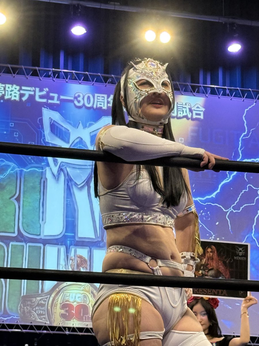 Lu1970na's tweet photo. WUW MÉXICO LuchaLibre🇲🇽

2026.4.11
🕋TOKYO SQUARE in Itabashi

#七星流星軍🌈🌟 https://t.co/UYu831Y335