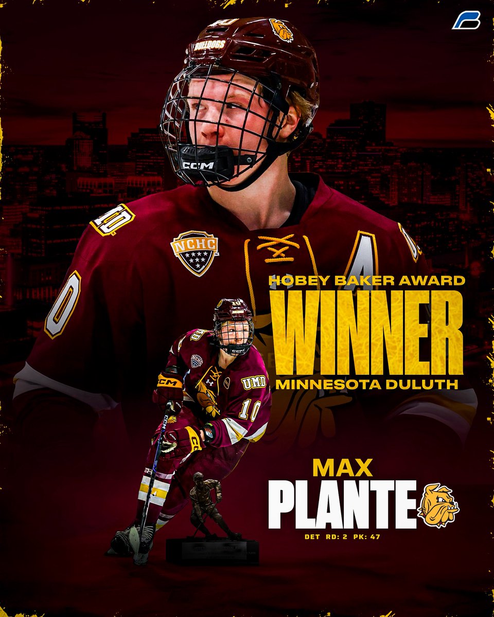 BartlettHockey's tweet photo. Back-to-back @HobeyBakerAward winners in the #BHfamily! Congrats Max and entire Plante family! https://t.co/kkpA6iXXTD