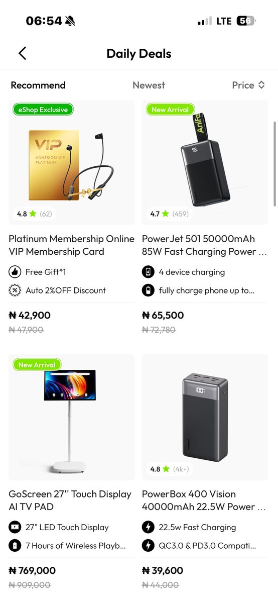 DonHenzzy_'s tweet image. NEW ARRIVALS 🎁

Get Oraimo products at cheaper prices now, you can even get upto 50% off 

You also get additional 5% discount when you use my discount code 🎉

Discount coupon code: Henzzy 

Link: ng.oraimo.com/?affiliate_cod…

You can pay on delivery 📦