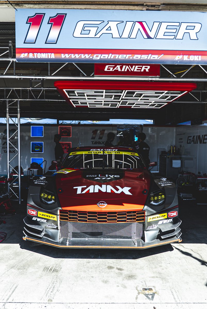 GAINER1011's tweet photo. SUPER GT 2026–ROUND1 OKAYAMA🏁
GAINER TANAX Z  

#supergt #gainer #岡山国際サーキット https://t.co/z3ccL2gJvJ