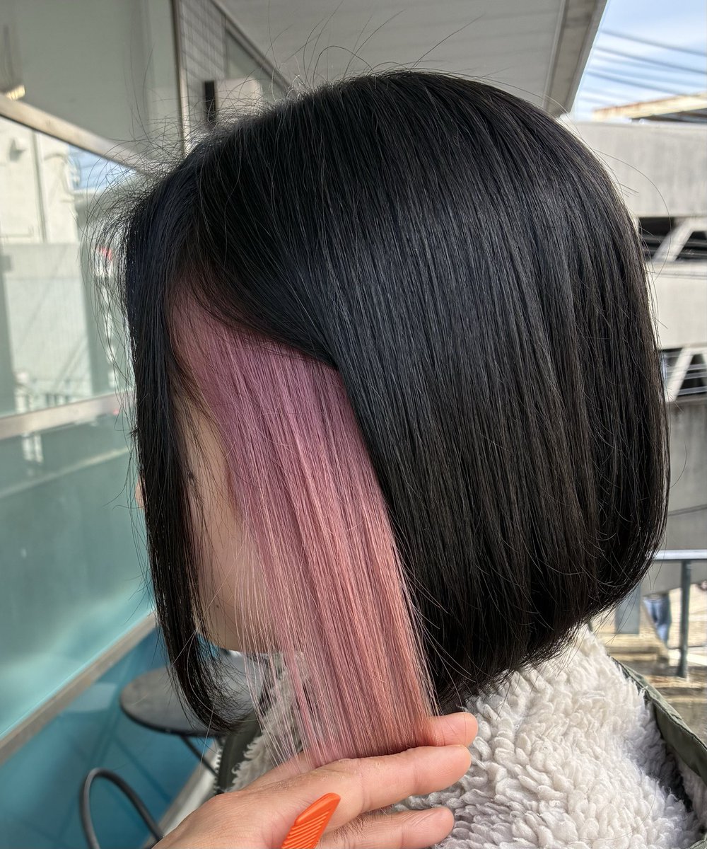 綺麗な色でしょ？
「黑なんて正直柄じゃねぇわw」
#ロスを許して