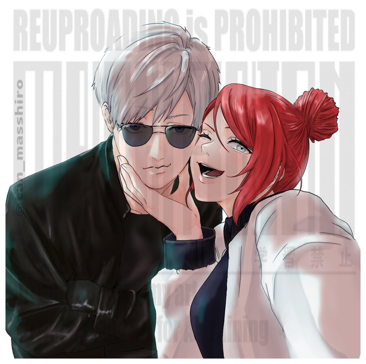 tan_masshiro's tweet photo. 突然カップルが 描きたくなりまして https://t.co/eHUQtoHJJH