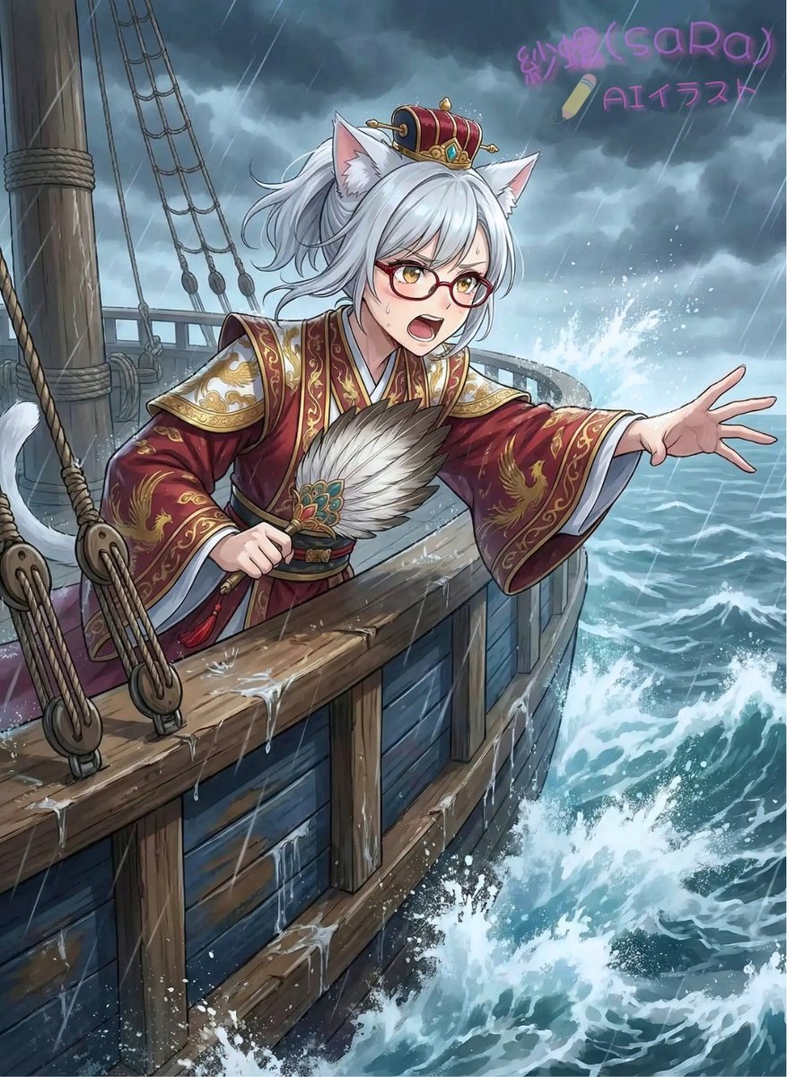 紗螺(saRa)@AIイラスト tweet media