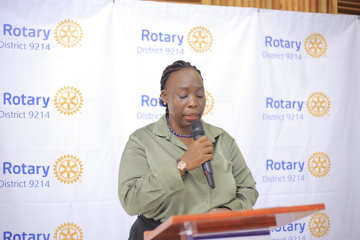 rotaryd9214's tweet image. Welcome remarks and recognition of protocol were ably delivered by Florence Mukiibi of the Rotary Club of Muyenga, setting a warm and respectful tone for the day’s proceedings. 

#DCA101 
#EachOneEngageForImpact 
#CreateLastingImpact