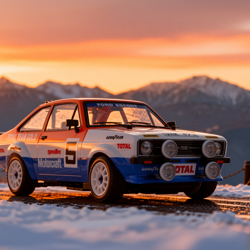jason9394's tweet photo. Snow, sun, and Speedline wheels. ❄️🏎️#FordEscort #Mk2Escort #RallyLegend #TotalTeamGold #Motorcraft #RallyLegend #VintageRacing #SnowDrive #CarPhotography #ClassicFord #MotorsportMood #RCLife #RCBuilds #AI #Tamiya #M08 https://t.co/7FLZtKJfOX